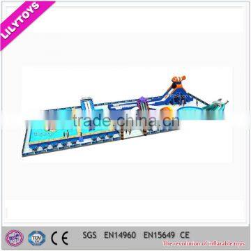 2016 mobile frame pool park for summer, protable frame pool water park
