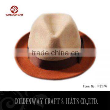 new design fedora hats children felt hat
