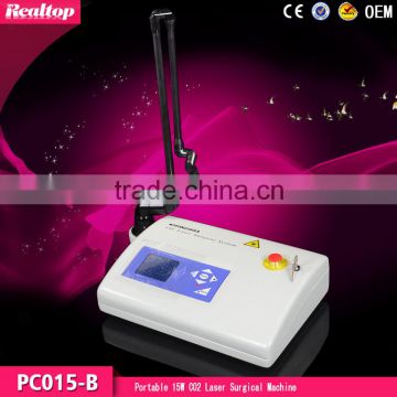 2016 Most popular good portable co2 laser machine price for sale,Professional laser system scar removal skin resurfacing machine