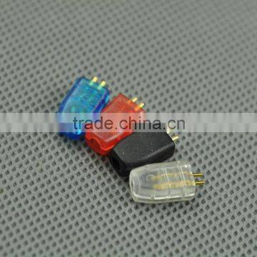Male Pin plug Jack for UE TF10 TF15 SF3 SF5 headphone DIY Connector for Audio Cables