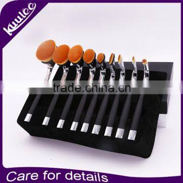 9pcs Golf Pro Cosmetic Makeup Brush Professional Kit Makeup Brushes With Black photo-2