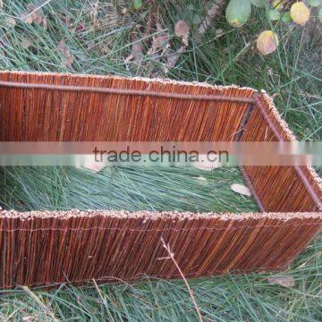 Garden willow planter