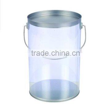 PVC handle packaging tin bucket