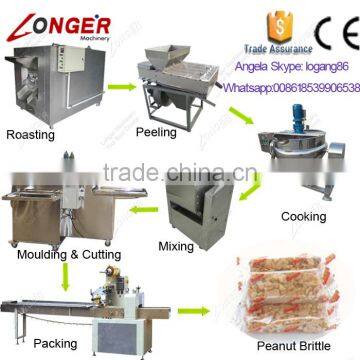 Hot Sale Peanut Brittle Making Machine witrh Factory Price