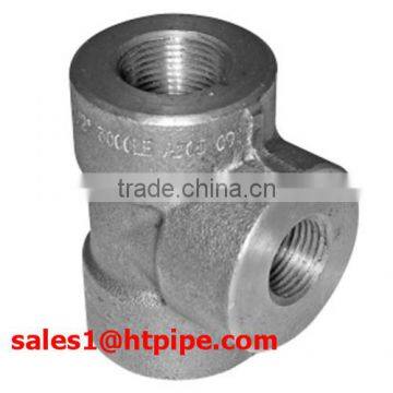 ASTM A182 F12 Threaded Tee ASME B16.11