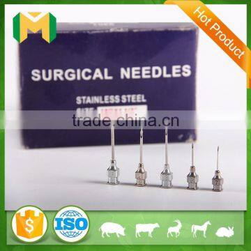 Stainless steel injection surgical needles
