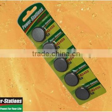 CR2450 Lithium Button Cells battery