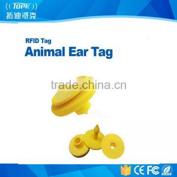 Cow Tracking RFID 125kHz Em4305 Animal Electronic Ear Tag