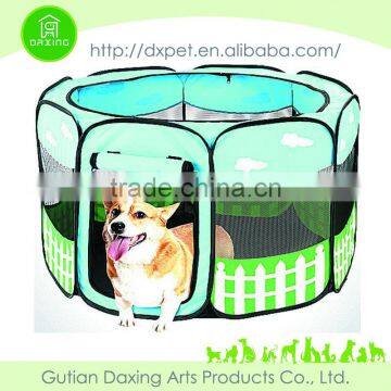 Indoor Outdoor Dog Cage Folding Pet Playpen with Door