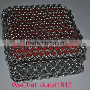 hot sale food grade metal stainless steel decotative ring mesh