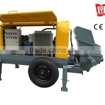 20m3/h Mobile Concrete Pump for Pumping Concrete Mortar to 20 Floors photo-2