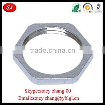 High Quality High Precision Customized Aluninum Flat Npt Nut For Sale photo-3