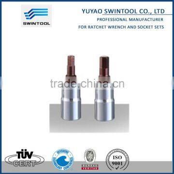 1/4"DR DRIVER BIT SOCKET (HEX INSERTED HEAD SCREWS)