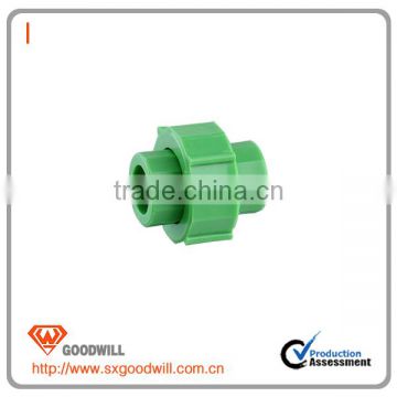 20MM- 110MM Green color PPR Pipe plastic union