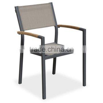 outdoor garden chair aluminum mesh chair