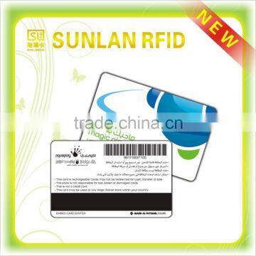 PVC Overlay Smart Card With Magnetic Stripes Printing