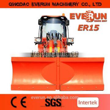 2016 Everun Brand CE Approved Small Wheel Loader With Snow Blower photo-6