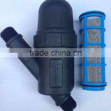 Water filter with 60 mesh