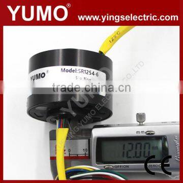 SR1254-6 6wires OD 54mm Bore Size 12mm Through Bore Slip Ring photo-3