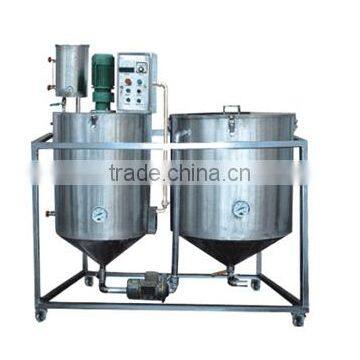 500L-600L oil refiner crude sunflower oil small edible oil refining unit