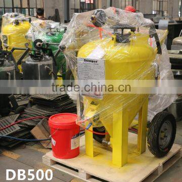 Yellow color DB500 dustless blasting machine