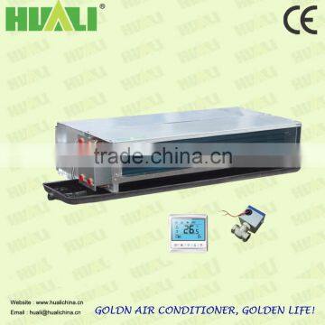 Horizontal concelaed fan coil,Water Horizontal concealed fan coil unit with plenum box