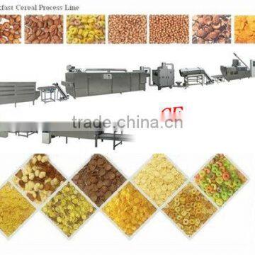 Breakfast Corn Flakes/Cereals Processing Plant/ High Quality Corn Flakes Production Line o