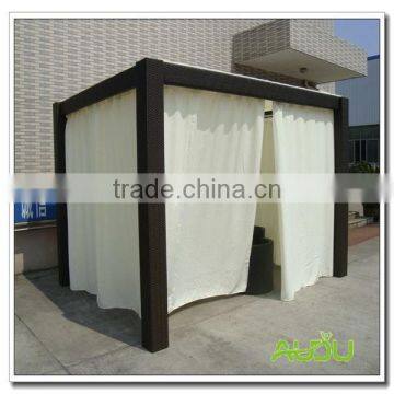 Audu Patio Gazebo,3*3M Patio Gazebo With Curtain