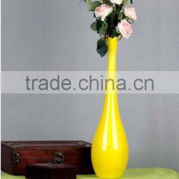 Wholesale Decorative Standing Fibreglass Lacquered Vase photo-4