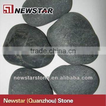 large black pebbles