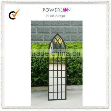 Gothic Design Outdoor Decorative Antique Window Mirror photo-2