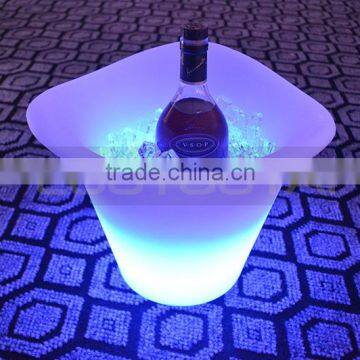 remote control Lighted Plastic Bar Win Bucket Waterproof LED Bar Inflatable Ice Bucket