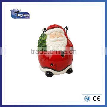 Christmas Ceramic LED candel latern light