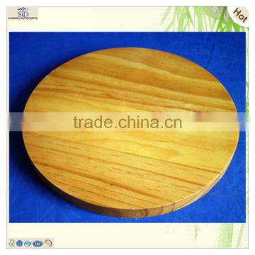handmade decorative wood flower pot stand tray