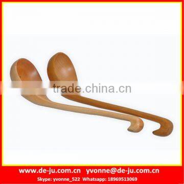 Handle Hook Large Bamboo Soup Spoon photo-3