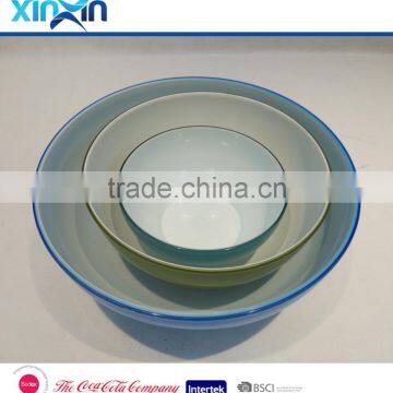 Double Color Salad Bowls photo-5