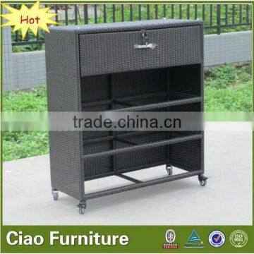 Furniture Partition Rattan Living Room Cabinets photo-2