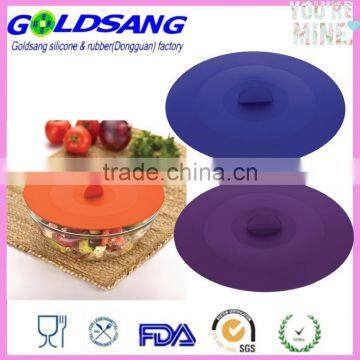 Food grade non-slip pans pot Silicone Suction cover