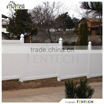 Fentech Durable Wind Resistant and UV Proof Plastic Use PVC Privacy Fences photo-3