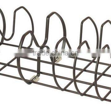 Fashional Kitchen Wire Pot And Pan Storage Rack photo-3