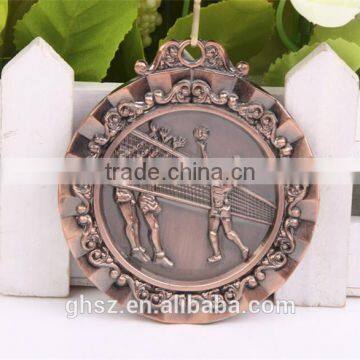 Best Selling Zinc Alloy Volleyball Gold Medals photo-3