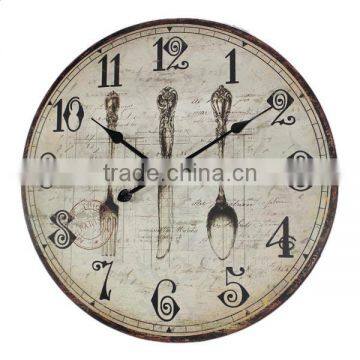 2014 New MDF wall clock