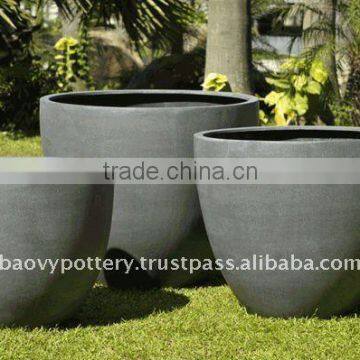 AQE Fiberstone pot, fiberstone planter