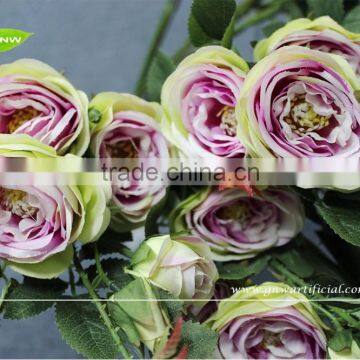 GNW FL-RS94-M-7CM High Quality Cheap Long Stem Artificial Flower Rose Yellow for Sale photo-3