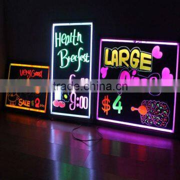 Christmas Sales Small Size Led Writing Boards/led Drawing Boards for Kids