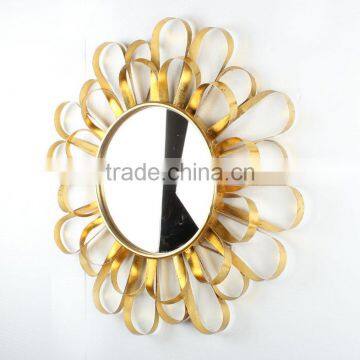 Antique Metal Frame Mirror Wall Mirrors Decorative photo-5