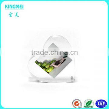 KM-VP72 Rectangle Shape Blank Plastic Acrylic Photo Frame Fridge Magnet With Picture Insert photo-5