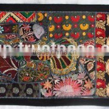 Indian Mandala Tapestry - Antique Floral Handloom Vintage Tapestry Upholstery Fabric