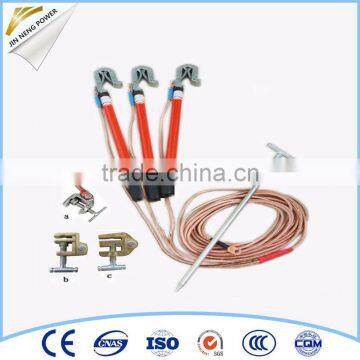 high voltage grounding rod/earth wire set