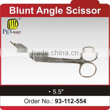 good quality blunt angle scissor